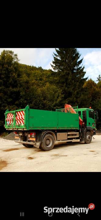 MAN TGM 18290 4X4 HDS 65T Palfinger PK12000 143m pełny VAT Bystrzyca Kłodzka