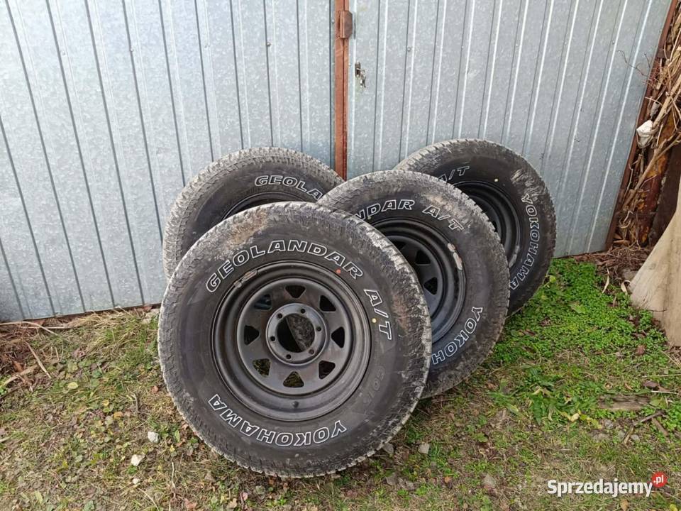 Opony 4x Yokohama GEOLANDAR AT G015 26570R16 Motoryzacja Iwonicz