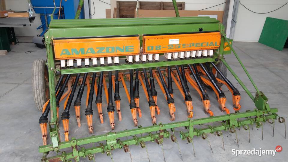 Siewnik zbożowy Amazone D8 25 Special 25 m próba podkarpackie