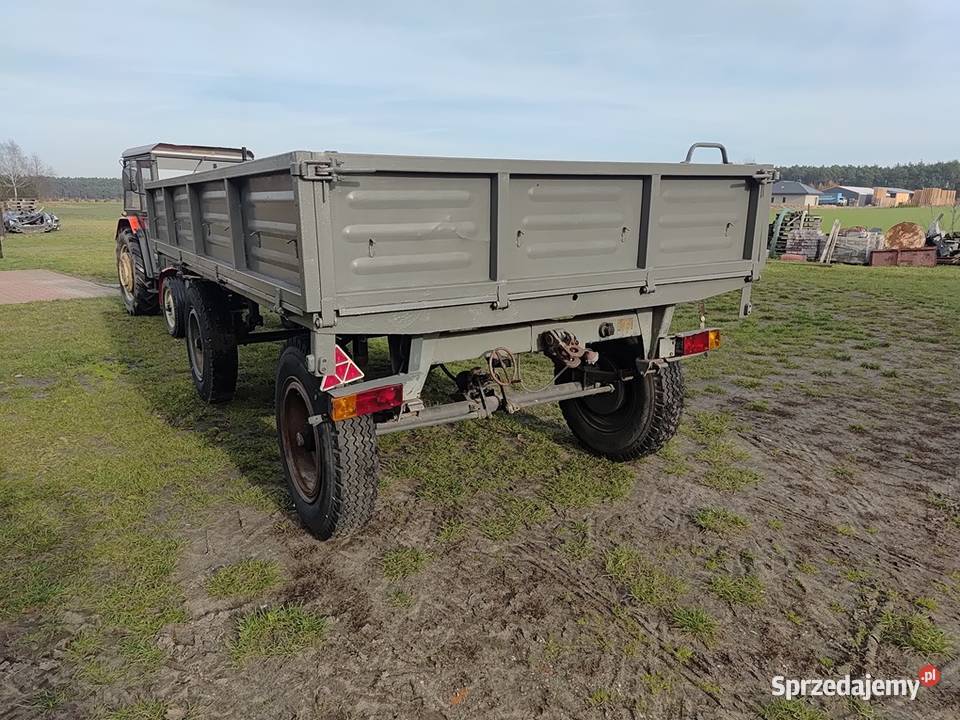 Przyczepa rolnicza jednoosiowa wywrotka i Przyczepy rolnicze Grabów nad Prosną