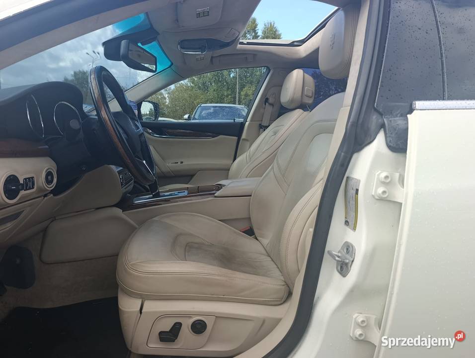 S Q4 30L V6 410Przebieg 64313Dokumentacja Quattroporte Warszawa