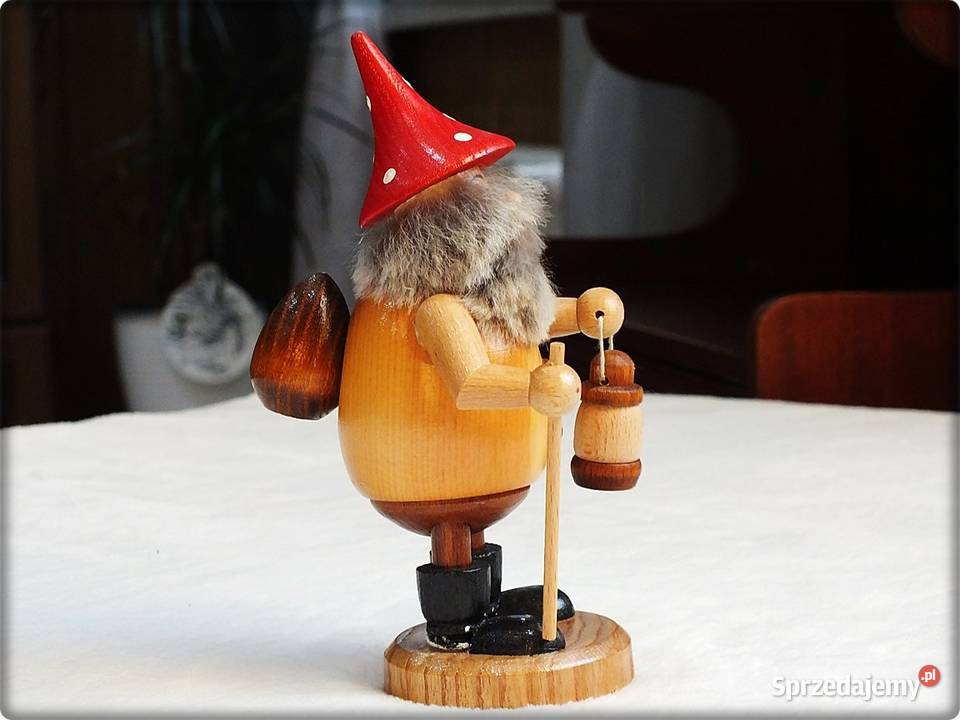 Mały Leśny Krasnal Kolekcjonerska Figurka Żary