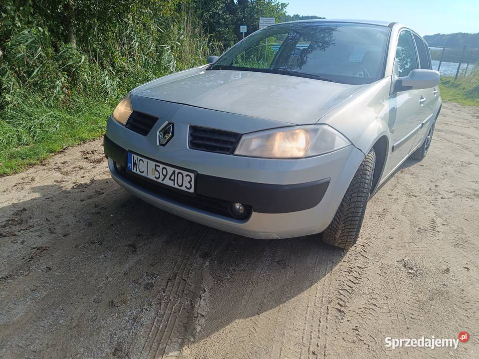 Doinwestowane Renault Megane 2 16 16V benzyna warmińsko-mazurskie Miłakowo