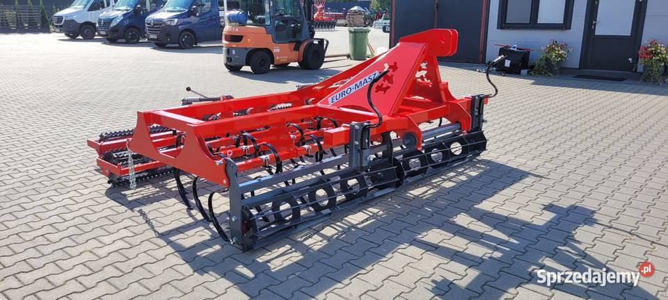 Agregat uprawowy przedsiewny AU EuroMasz Janpol nieuszkodzony Zdany