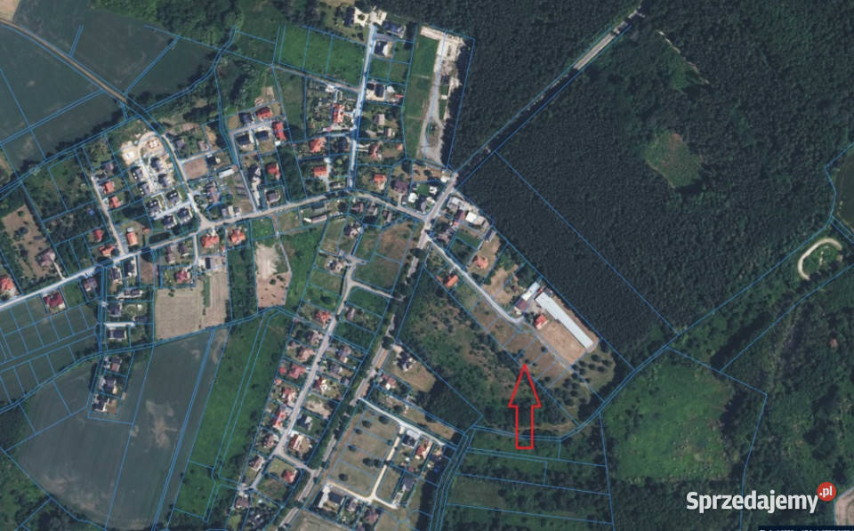 Zielona enklawa pod Wrocławiem 1000 m Prąd MPZP Bąków