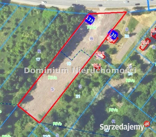 Grunt 3891m2 Wrocław Strachocińska kanalizacja dolnośląskie sprzedam