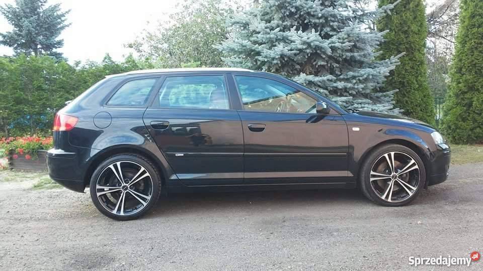 Audi A3 8p Sportback 20 Tdi S Line 2007r 170 Km Skóra Navi Jutrosin