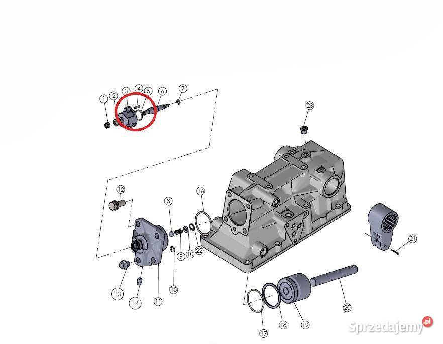 O Ring nastawiacza Mitsubishi VST MT180222270 Skrzynia biegów Skrzynia biegów Tajęcina