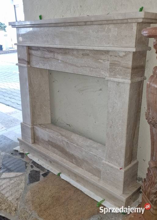 Breccia Sarda portal obudowa z marmuru 0031