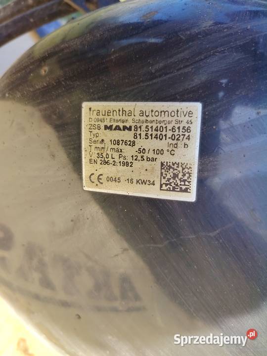 Zbiornik powietrza man Staszów