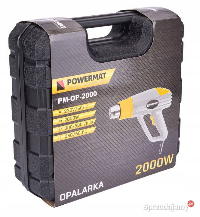 Opalarka ELEKTRYCZNA 2000W 2 biegi 4 Dysze Katowice