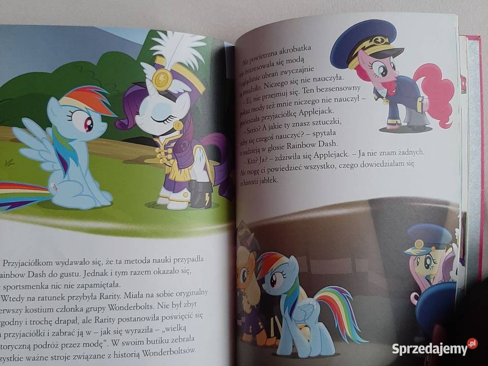 Książka dzieci My Little Pony Opowieści z Zabrzeg
