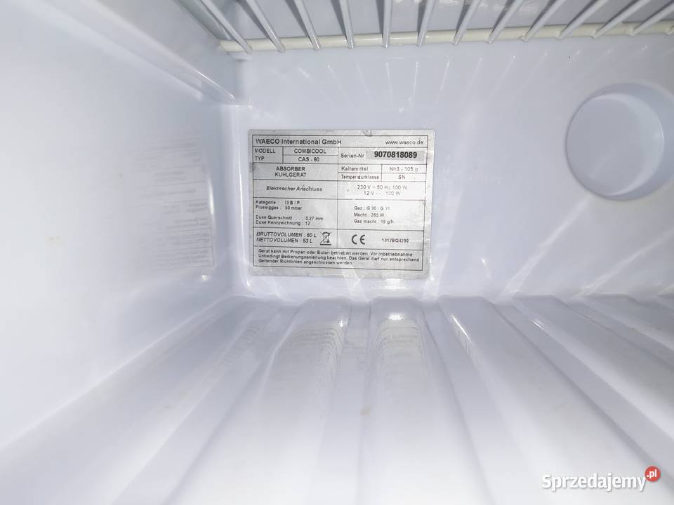 Lodówka do kampera przyczepy