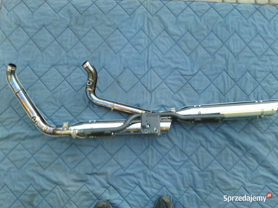 Harley softail breakout CVO wydech tłumik super Kompletne układy Rybnik