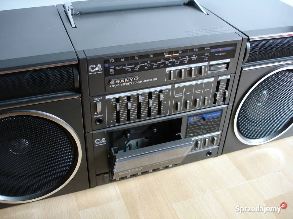 Radiomagnetofon SANYO C4 lubuskie Zielona Góra