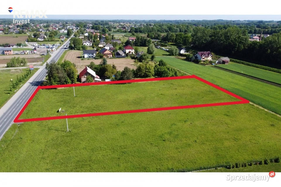 Działka inwestycyjna obok stacji paliw 5499m2 Bielany sprzedam
