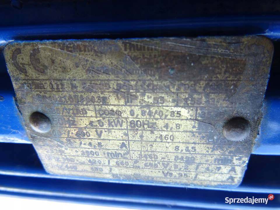 POMPA KOMPAKTOWA VEM GWHK 50131 60Hz 48kW IP 55 Ogród świętokrzyskie Wąchock