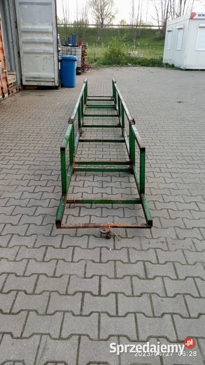 Paleta dłużycowa metalowa 6 m do transportu śląskie