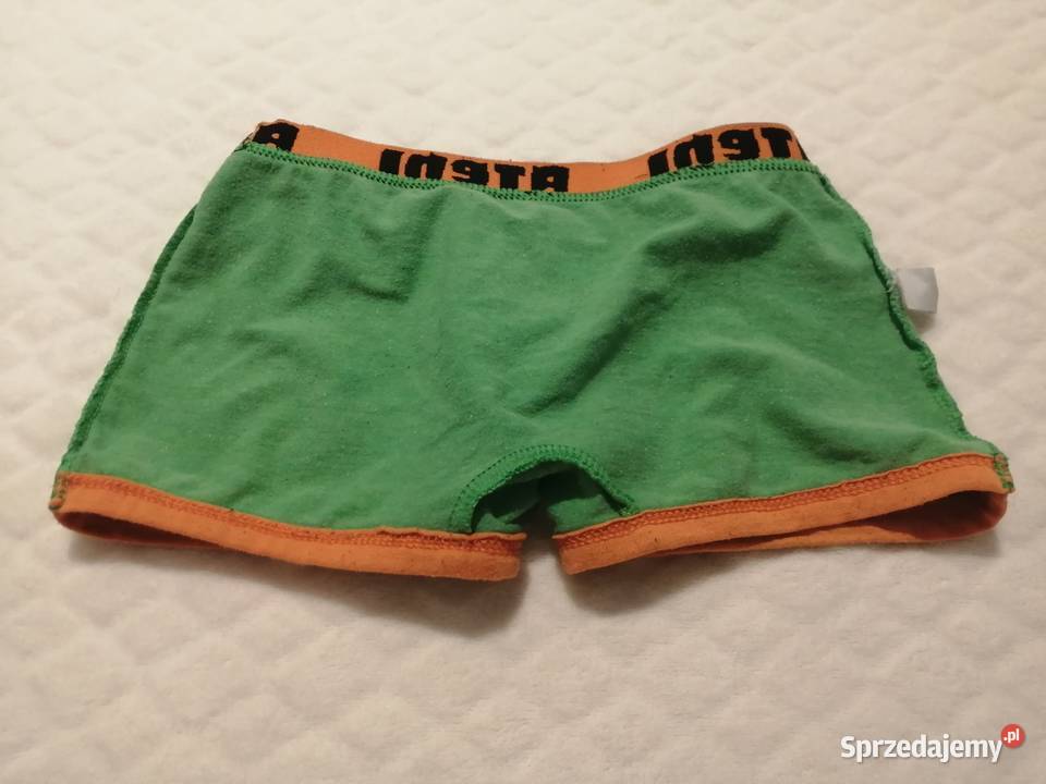 Bokserki slipki majtki chłopięce zielone 98104 Czeladź