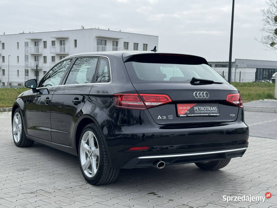 Audi A3 Sportback 16 TDI 116 LED Automat Stronic diesel warmińsko-mazurskie Mrągowo