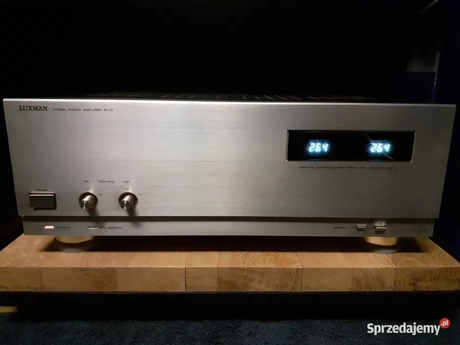 Luxman M03 Końcówka mocy Made in Japan NOWA wielkopolskie Owińska