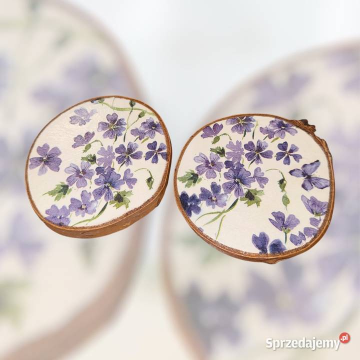 Komplet podkładek pod kubki decoupage małopolskie sprzedam