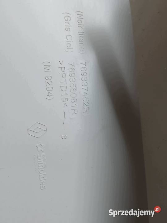 OSŁONA SŁUPKA C LEWA PRAWA KPL 769325254R