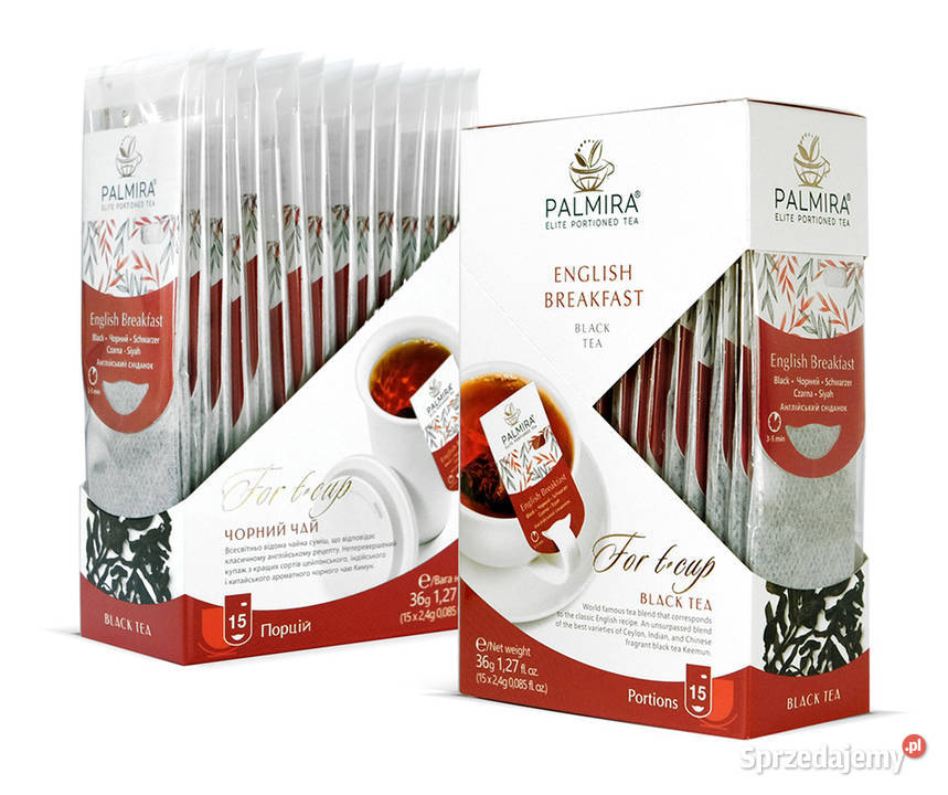 Palmira English Breakfast luksusowa czarna Herbata lubuskie