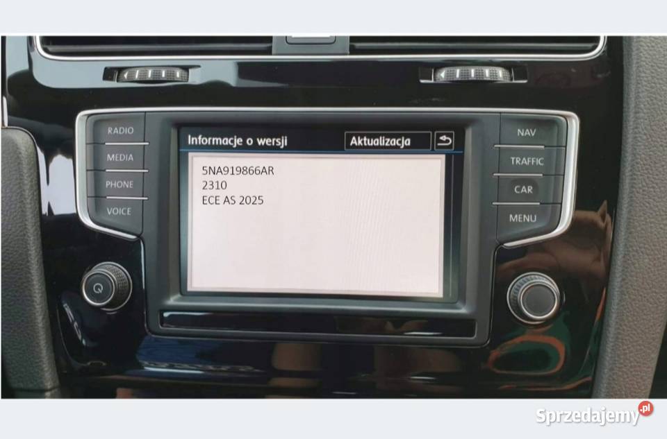 MAPA VOLKSWAGEN VW AS V20 EU 2025 CADDY CC Pabianice