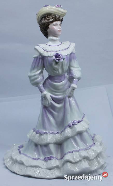 COALPORT FIGURKA DAMA LOUISE AT ASCOT Gdańsk