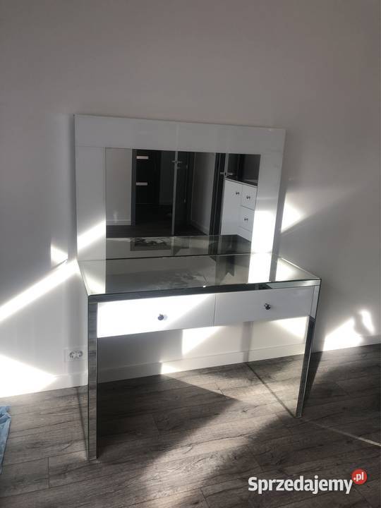Toaletka konsola z lustra lustrzana glamour