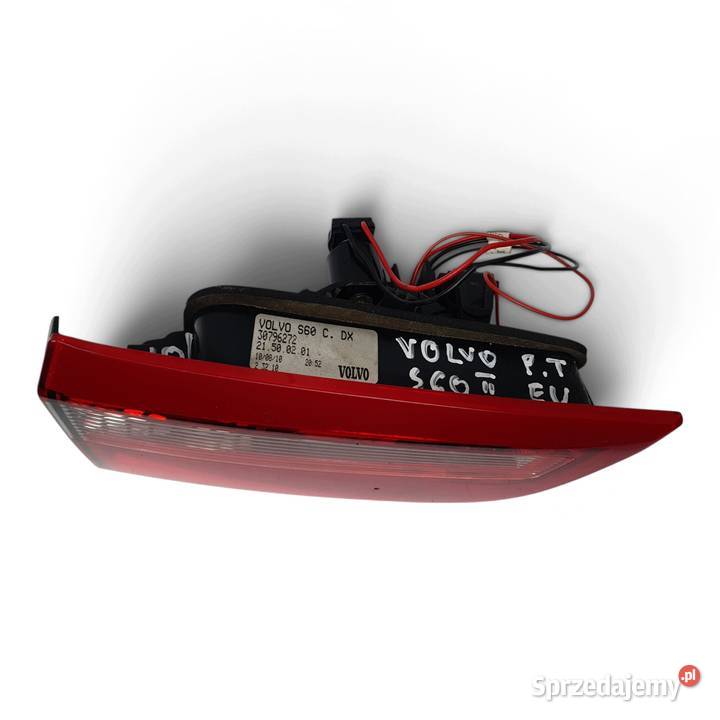 LAMPA PRAWA Volvo S60 II 20102018 TYLNA prawy lubelskie