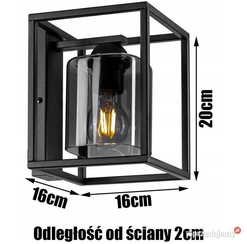 KINKIET ŚCIENNY NOWOCZESNY RETRO LOFT industrial Choroszcz sprzedam