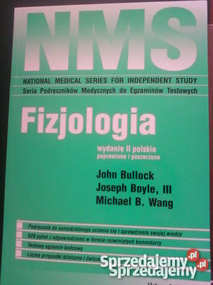 FIZJOLOGIA BULLOCK sprzedam