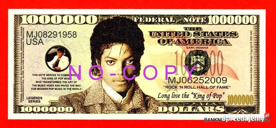 1 Milion Dolarów USA 2024r Joe Bieden UNC Kolor Wrocław