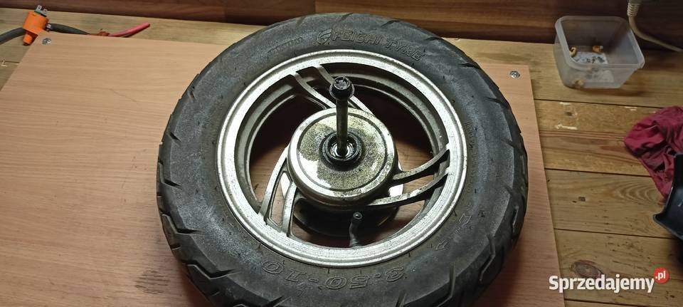 Koła do skutera 10 Opony, koła, felgi Mysłowice sprzedam