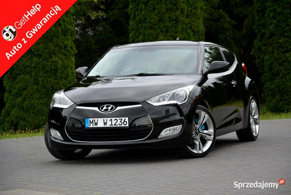 Hyundai Veloster Duża Navi Kamera Ledy półSkóry Ostrów Mazowiecka