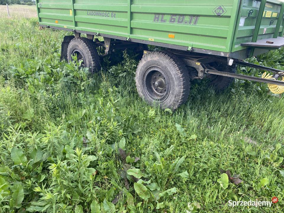 Przyczepa IFA HL 6011 Przyczepy rolnicze dolnośląskie Lubin