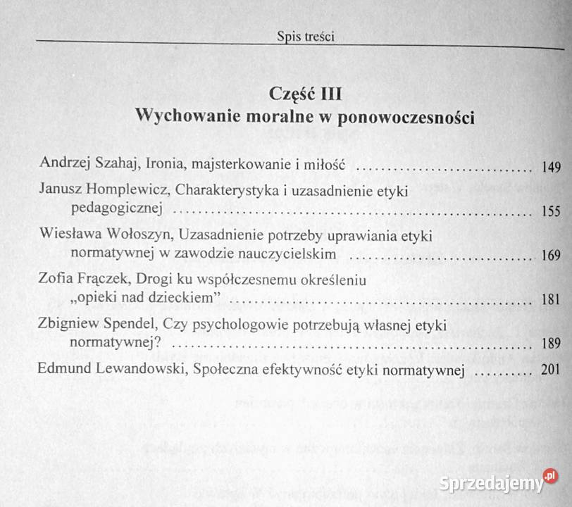 Moralność i etyka w ponowoczesności Zbigniew miękka