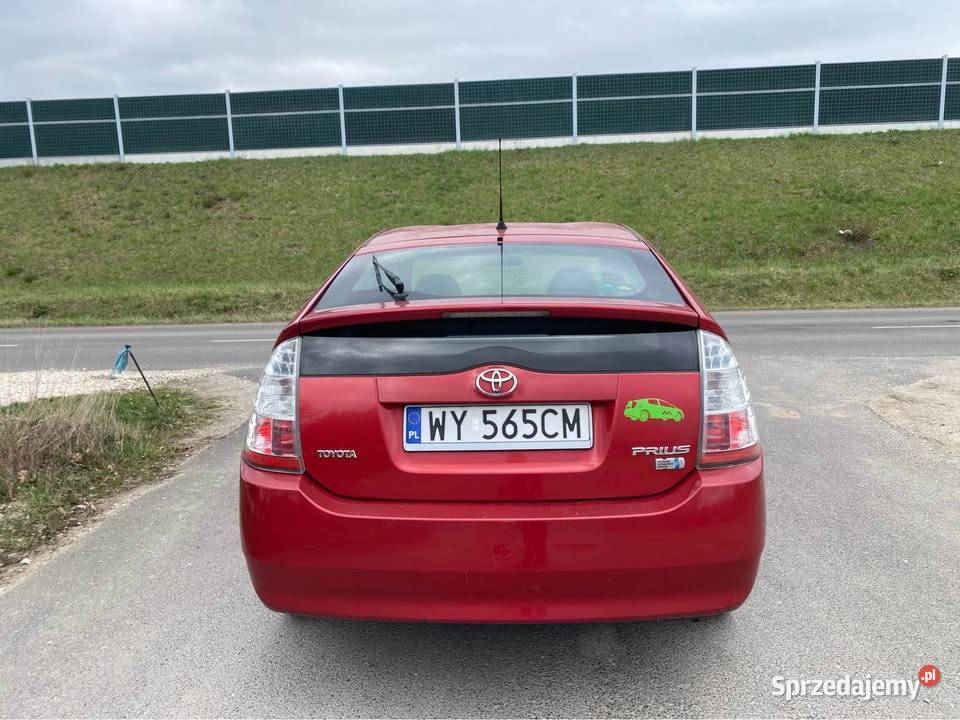 Toyota Prius 20 Rok produkcji 2008 mazowieckie