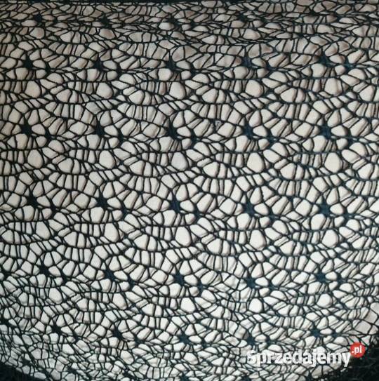 Szal damski czarny Dodatki Łódź