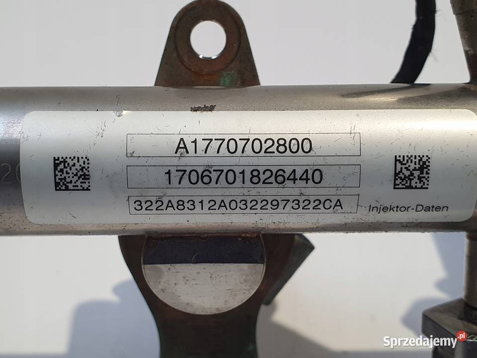 LISTWA WTRYSKOWA wtryskiwacz Mercedes W213 E63 Chełm