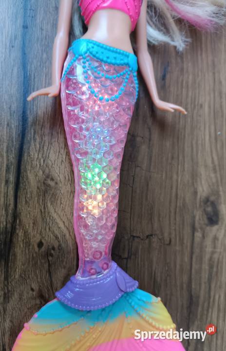 Lalka Barbie tęczowa syrenka Matell małopolskie Zbylitowska Góra sprzedam