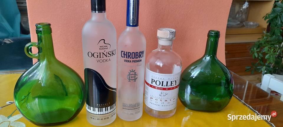 Butelki alkoholach i opakowania Warszawa
