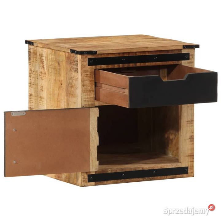 Szafka nocna 45x40x45 lite drewno mango WM358915
