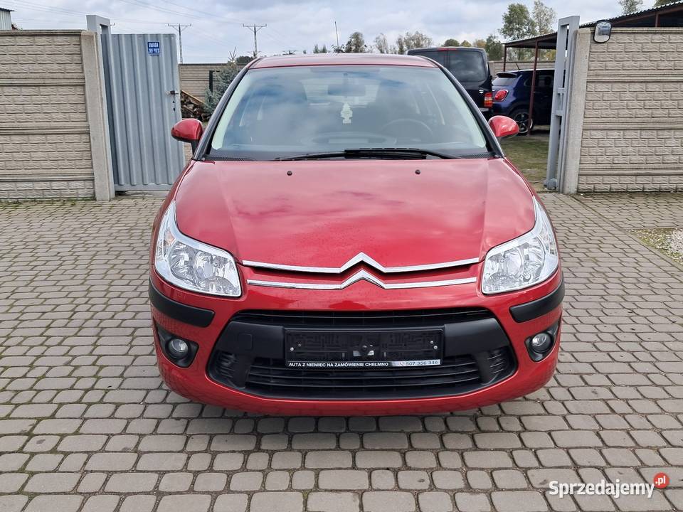 Citron c4 1 właściciel 14 benzyna 2009r Isofix Chełmno sprzedam