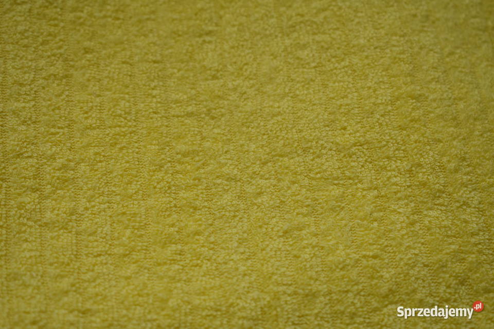 Tkanina frotte żółty Warszawa