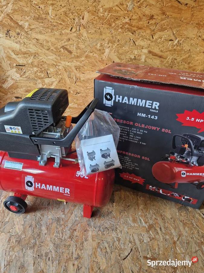 Kompresor olejowy Hammer Tools HM143 Głogowa