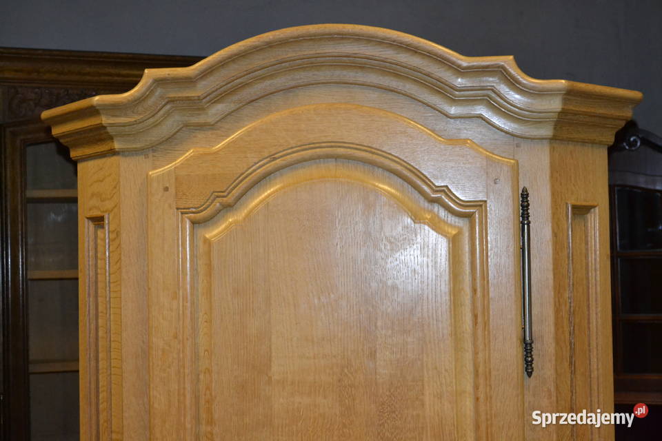 szafa stylowa lity dąb jasna Będzin