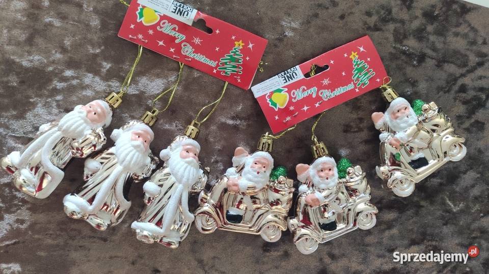 Ozdoby bombki Mikołaje Siedlce sprzedam